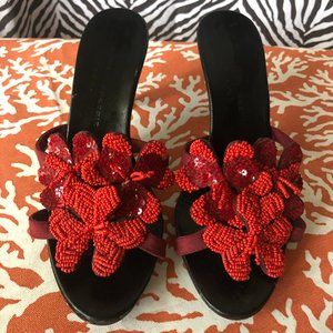 Robert Clergerie Beaded sandals